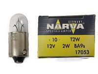 Лампа T2W 12V 2W (BA9s) NARVA* 17053