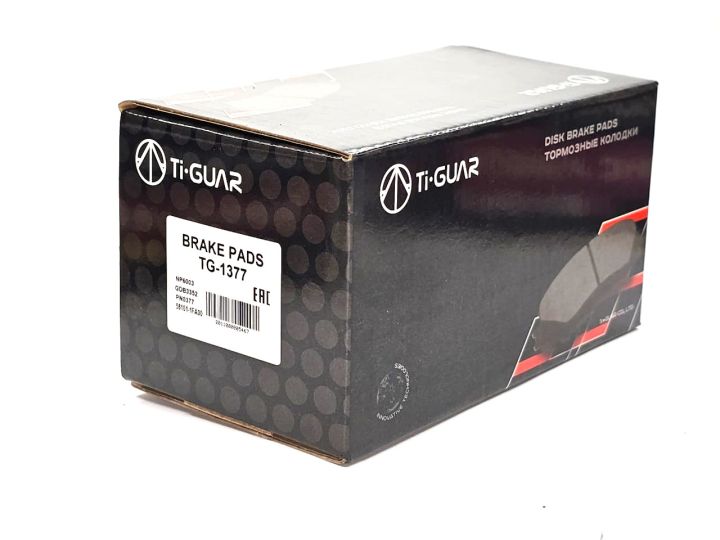 Тормозные колодки TG-1377/PN0377* Ti·GUAR
